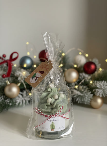 Merry Christmas - Frosted Tree